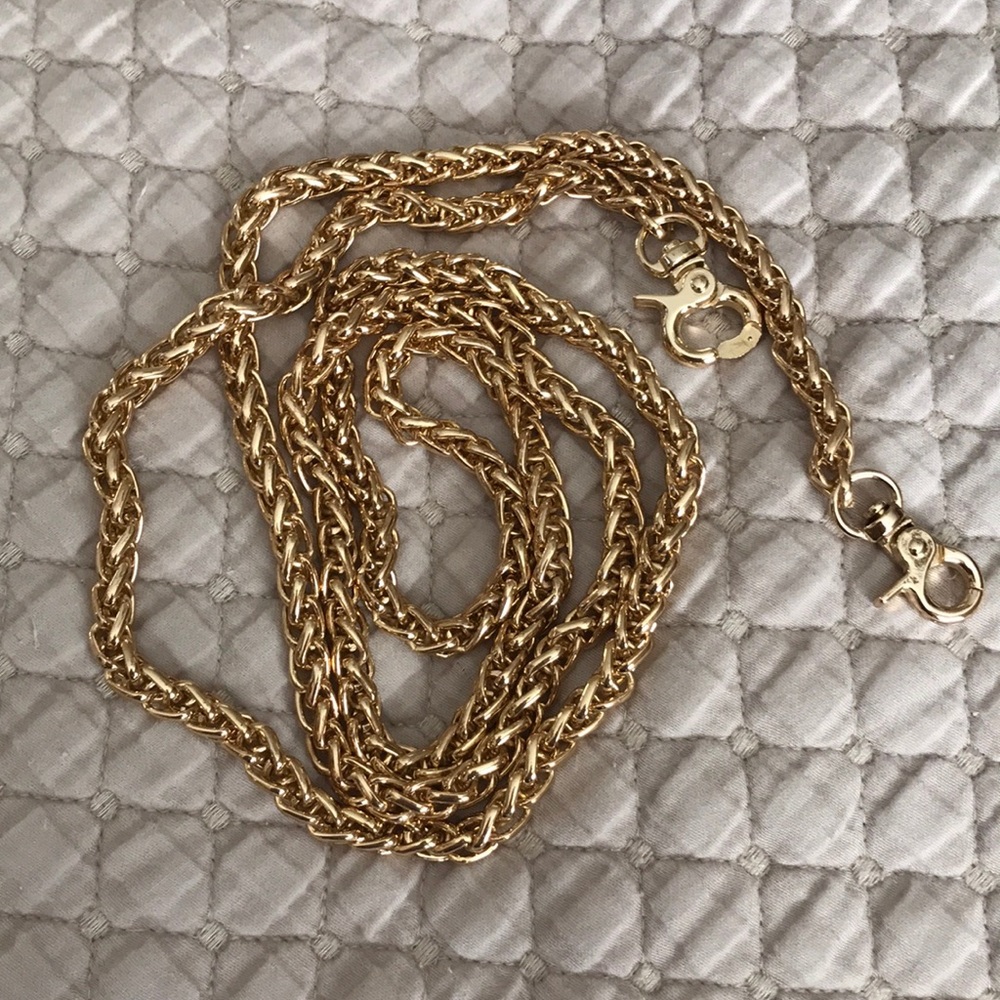 Gold Chain Replacement/ Crossbody shoulder strap
